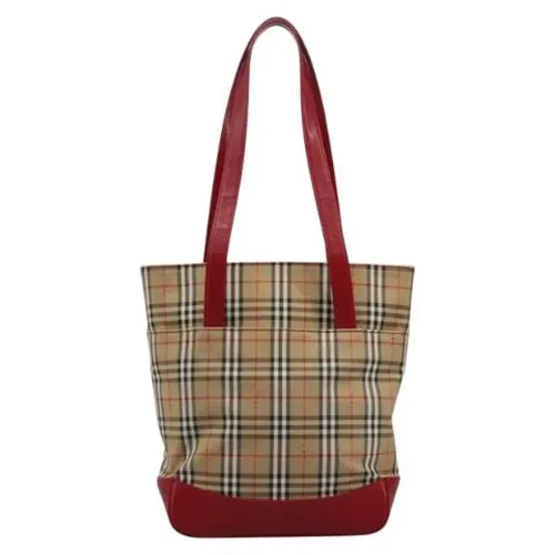 Pre-owned Canvas Tote - Burberry Vintage - Modalova