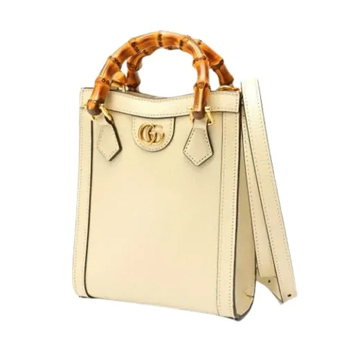 Pre-owned Leather Handbag - Gucci Vintage - Modalova