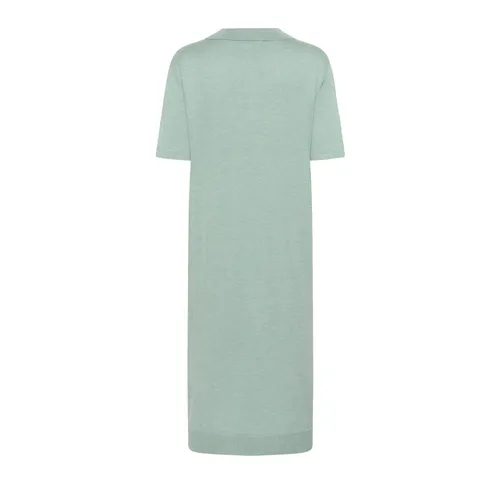 Azzurro Surf Melange Abito Polo - Saint Tropez - Modalova