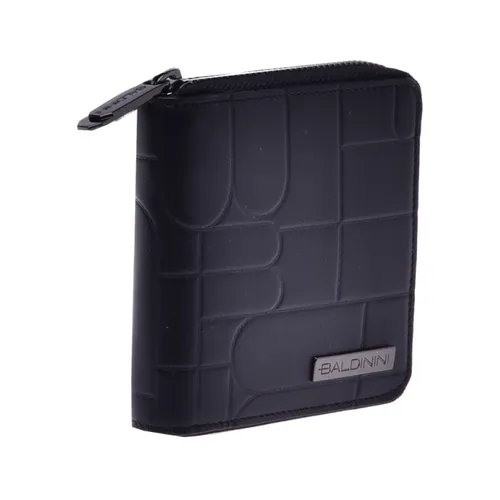 Wallet with Zip and Monogram - Baldinini - Modalova