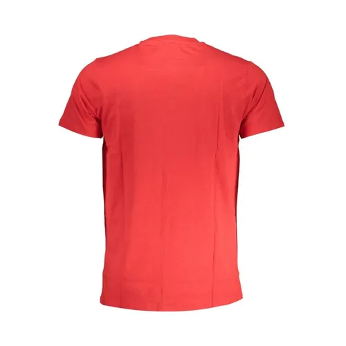 Red Tiger Graphic Tee Crew Neck - Cavalli Class - Modalova