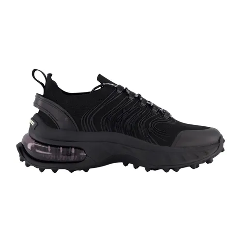 Low Top Lace-Up Sneakers - Dsquared2 - Modalova