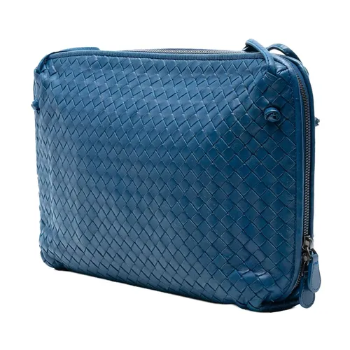 Pre-owned Woven Leather Bag - Bottega Veneta Vintage - Modalova