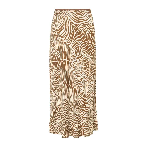 Versatile Draped Front Midi Skirt - Samsøe Samsøe - Modalova