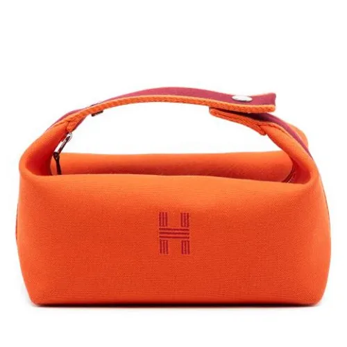 Pre-owned Canvas Mini Bag - Hermès Vintage - Modalova