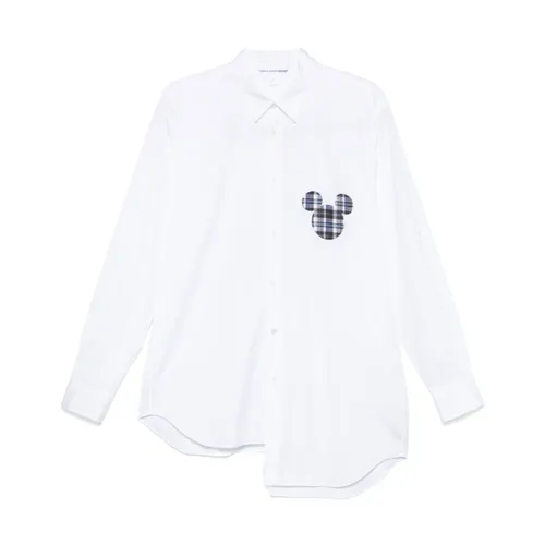White Button-Up Shirt Long Sleeves - Comme des Garçons - Modalova