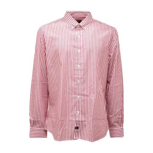 Red and White Shirt - Fay - Modalova