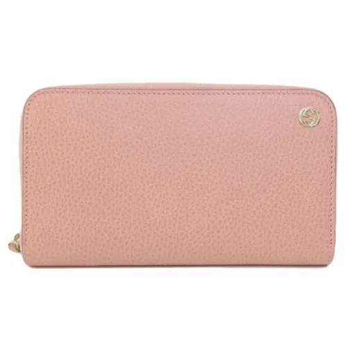 Pre-owned Leather wallets - Gucci Vintage - Modalova