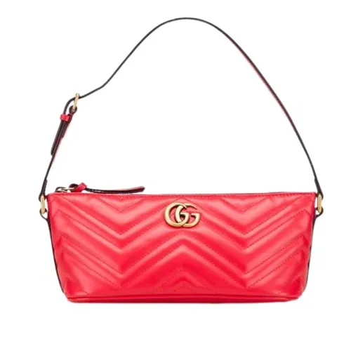 Pre-owned Leather Shoulder Bag - Gucci Vintage - Modalova