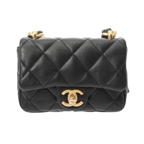 Pre-owned Leather Mini Bag - Chanel Vintage - Modalova