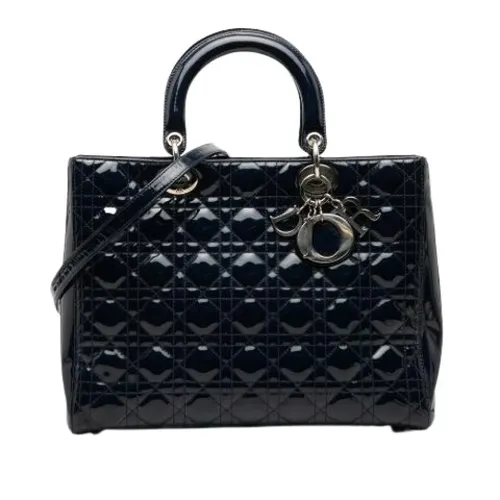 Pre-owned Leather Handbag - Dior Vintage - Modalova