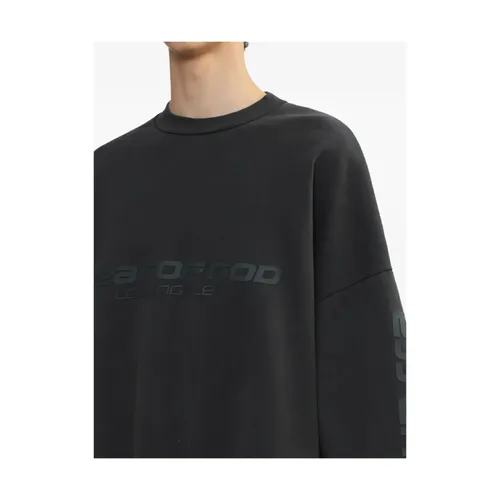 Cropped Relaxed Sweatshirt - Fear Of God - Modalova