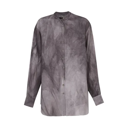 Lilac Silk Shirt - Cortana - Modalova