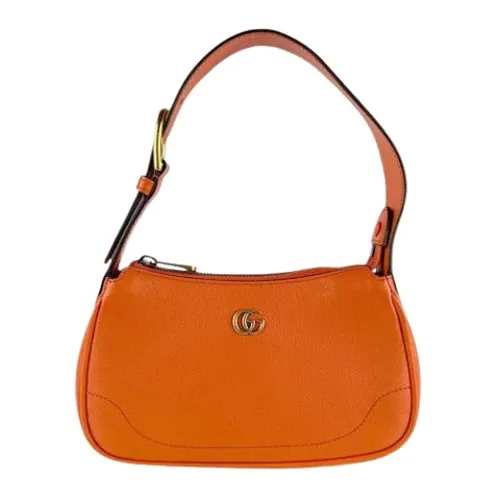 Pre-owned Leather Shoulder Bag - Gucci Vintage - Modalova
