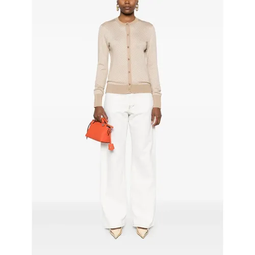Iconic Micro FF Jacquard Sweater - Fendi - Modalova