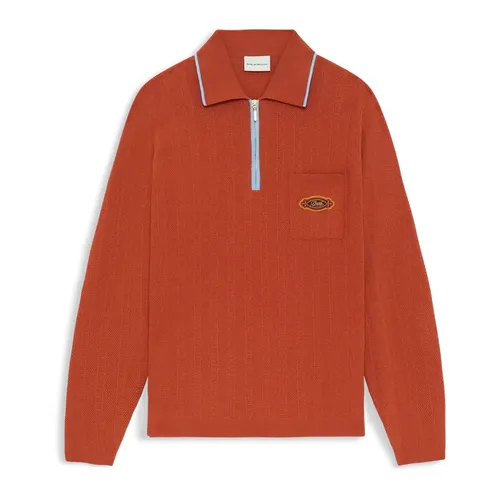 Polo Maille Drôle Patch - Drole de Monsieur - Modalova