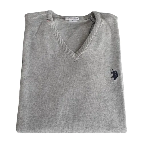 Scollo V V-neck Knitwear - U.s. Polo Assn. - Modalova