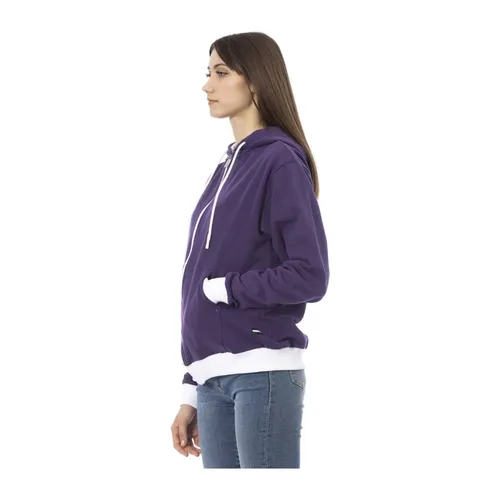 Timeless Elegance Double Color Hoodie - Baldinini - Modalova