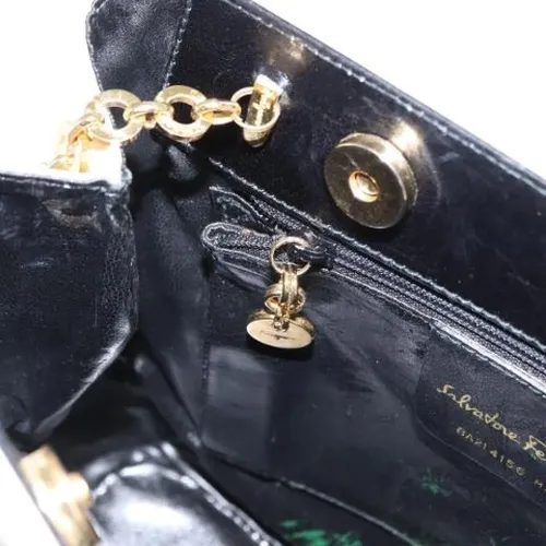 Pre-owned Leather Shoulder Bag - Salvatore Ferragamo Pre-owned - Modalova