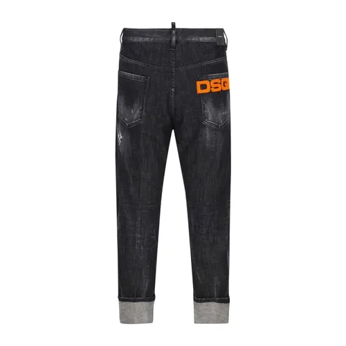 Combat Denim Jeans - Dsquared2 - Modalova