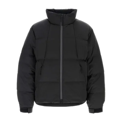 Dope Dyed Ripple Nylon Down Jacket - Goldwin - Modalova