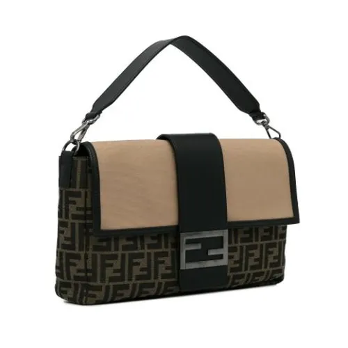 Pre-owned Leather Shoulder Bag - Fendi Vintage - Modalova
