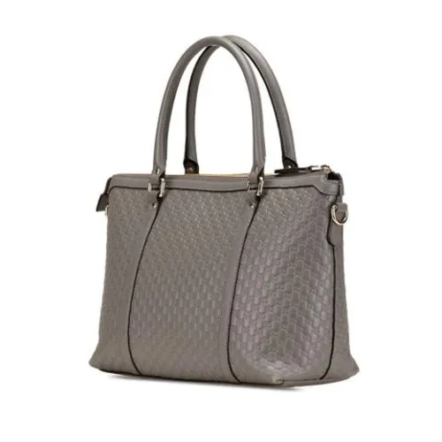 Pre-owned Leather Handbag - Gucci Vintage - Modalova