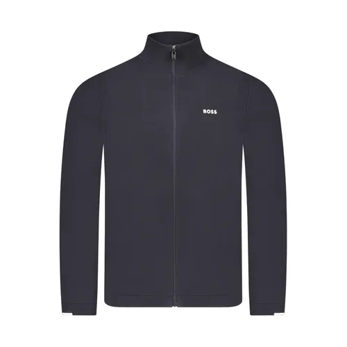 Regular Fit Zip-Neck Cardigan - Hugo - Modalova