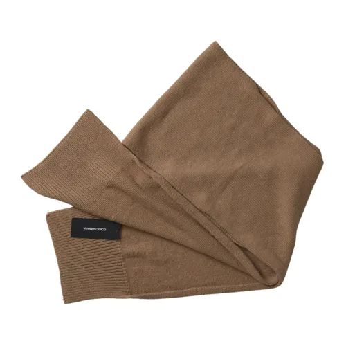 Luxurious Camel Wrap Shawl Foulard Scarf - Dolce & Gabbana - Modalova