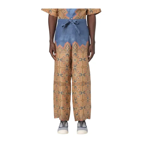Multicolor Casual Pants - Valentino - Modalova