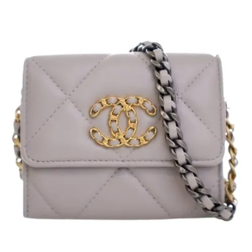 Pre-owned Leather Crossbody Bag - Chanel Vintage - Modalova