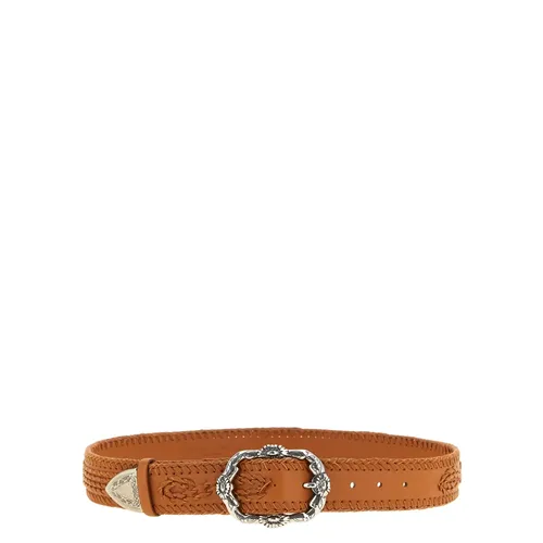 Smooth Calf Leather Belt - Ermanno Scervino - Modalova