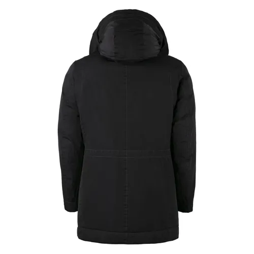 Hooded Nylon Jacket with Goose Down - Moorer - Modalova