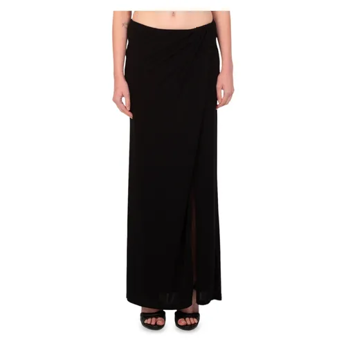 Teroldego Crepe Skirt - PINKO - Modalova