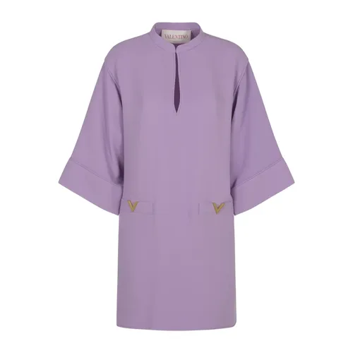 Cady Couture Solid Dress - Valentino - Modalova