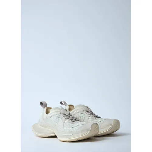 Mesh Panel Low Top Sneakers - Balenciaga - Modalova