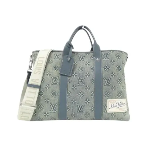 Pre-owned Denim Tote - Louis Vuitton Vintage - Modalova