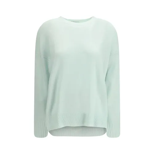 Maglione girocollo in cashmere - Allude - Modalova