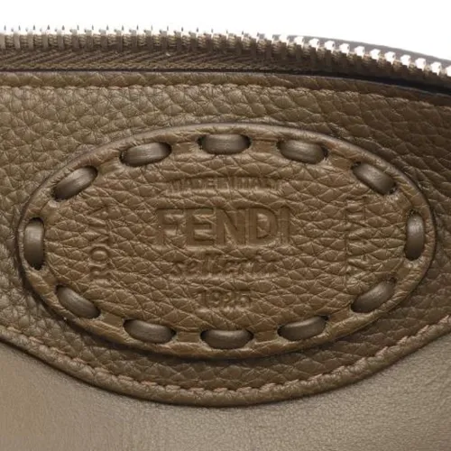 Pre-owned Vintage Leather Handbag - Fendi Vintage - Modalova