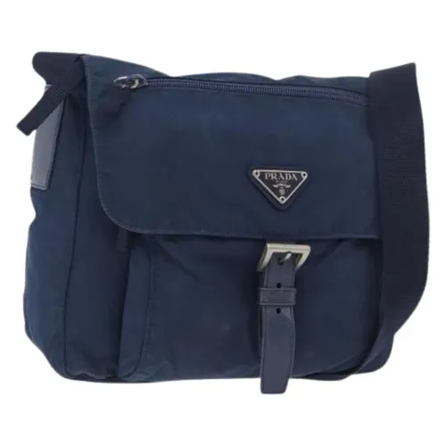 Pre-owned Vintage Nylon Shoulder Bag - Prada Vintage - Modalova