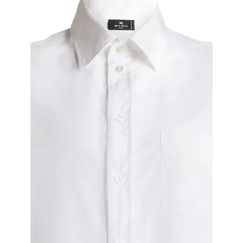 Loose Fit Shirt With Back Print - Etro - Modalova