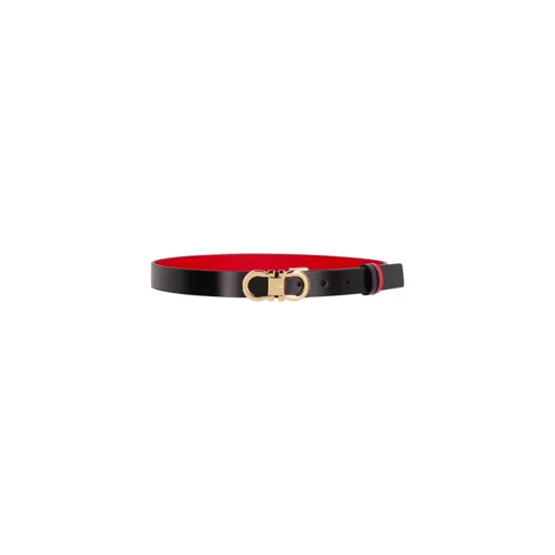 Reversible Double Gancio Belt - Ferragamo - Modalova