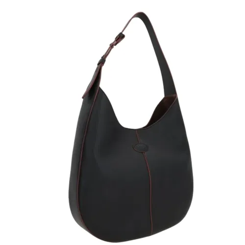 Black Di Bag Hobo Style - Tod's - Modalova