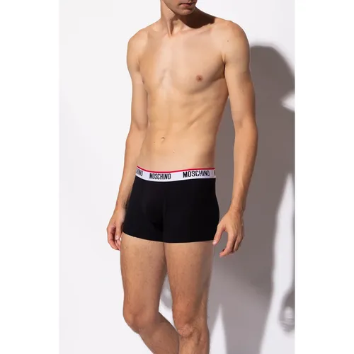 Logo Boxers 3-Pack - Moschino - Modalova