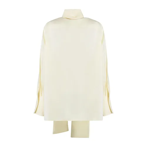 Long Sleeve Shirt with Neck Tie - Givenchy - Modalova
