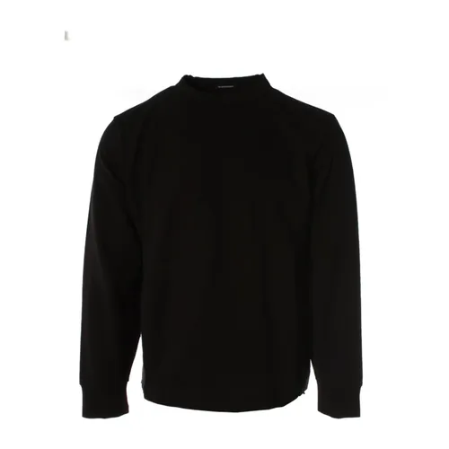 Stretch Fleece Mixed Sweater - C.p. Company - Modalova