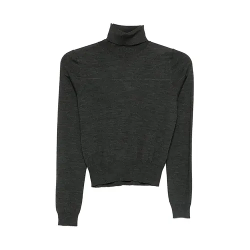 Anthracite Grey Roll Neck Sweater - Goes Botanical - Modalova