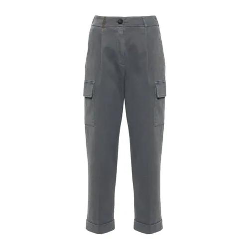 Trousers > Cropped Trousers - - Peserico - Modalova