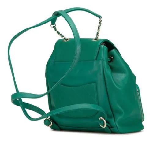 Pre-owned Leather Backpack - Chanel Vintage - Modalova