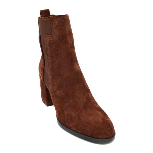 Suede Ankle Bootie - Tod's - Modalova